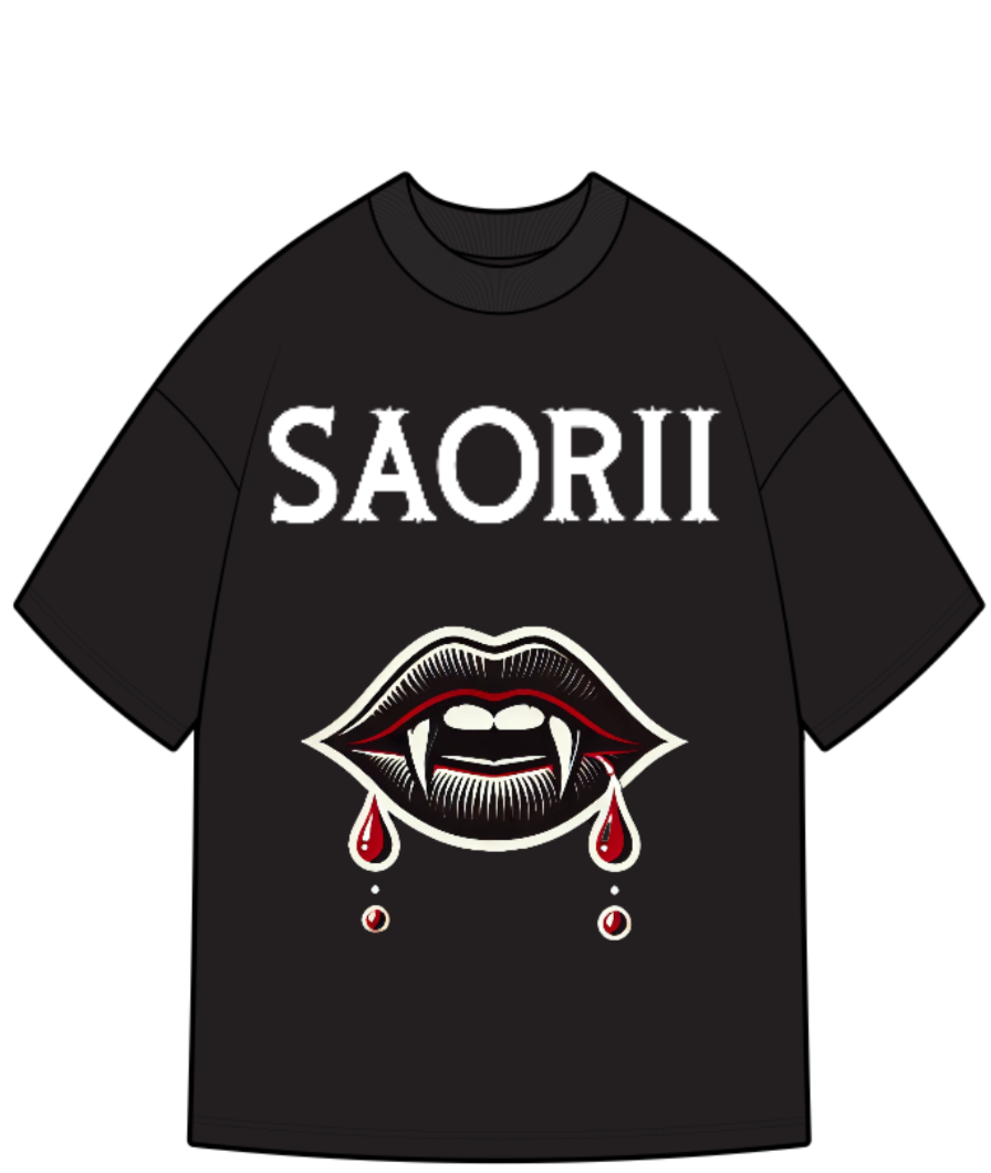 Vampira tee black